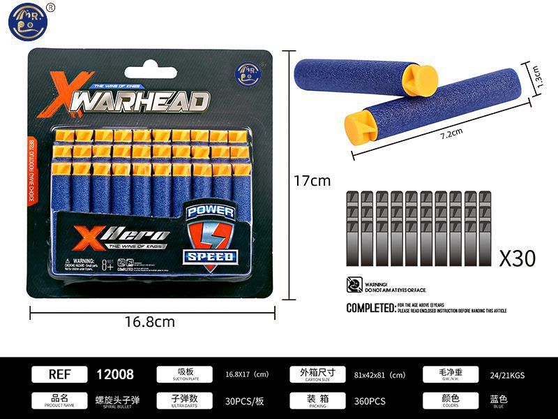 PISTOLAS DARDOS 30pcs