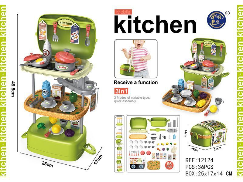 CONJUNTO COZINHA BRINQUEDO