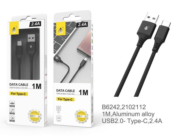 Cabo de dados Alumínio (S.Basic Giova) para Tipo C B6243