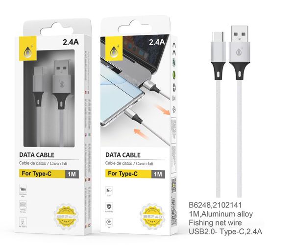 Cabo de Dados Alumínio (S.Basic Kratos) Tipo C B6248