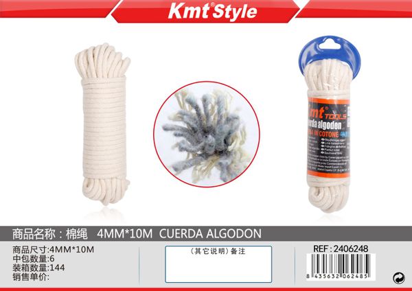 Corda de Algodao 4mm*10m