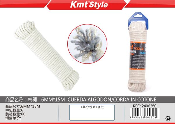 Corda de Algodao 6mm*15m