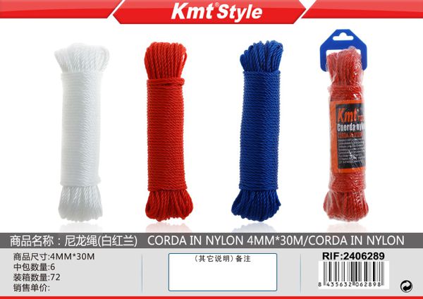 Corda Nylon 4*30mm