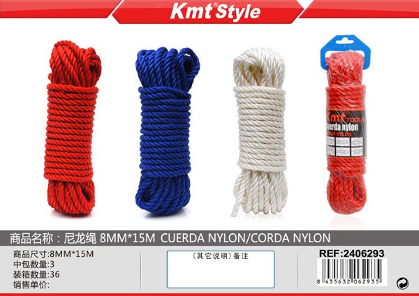 Corda Nylon 8*15mm