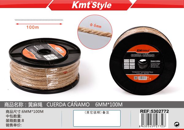 Corda de Canhamo 6*100m