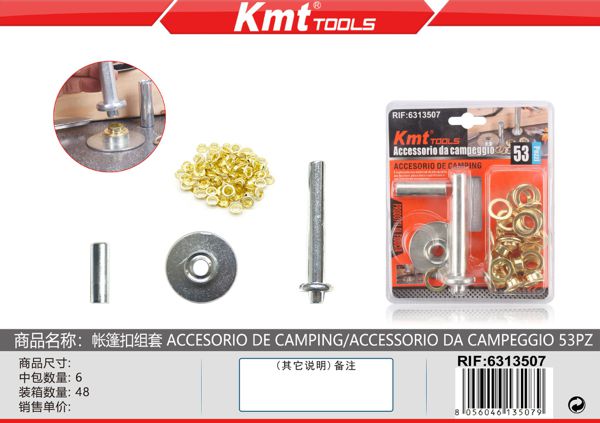 Cj Ferramenta Ilhos 53pcs