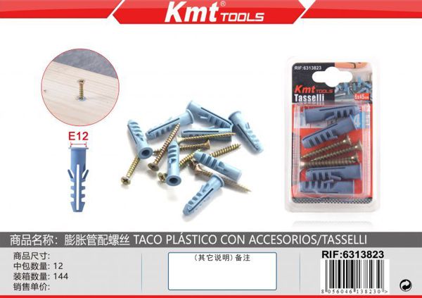 Parafuso com Bucha E12