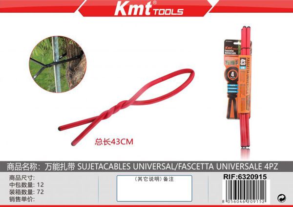 Abracadeira De Arame 43cm 4pcs