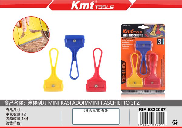 Mini Raspador 3pcs