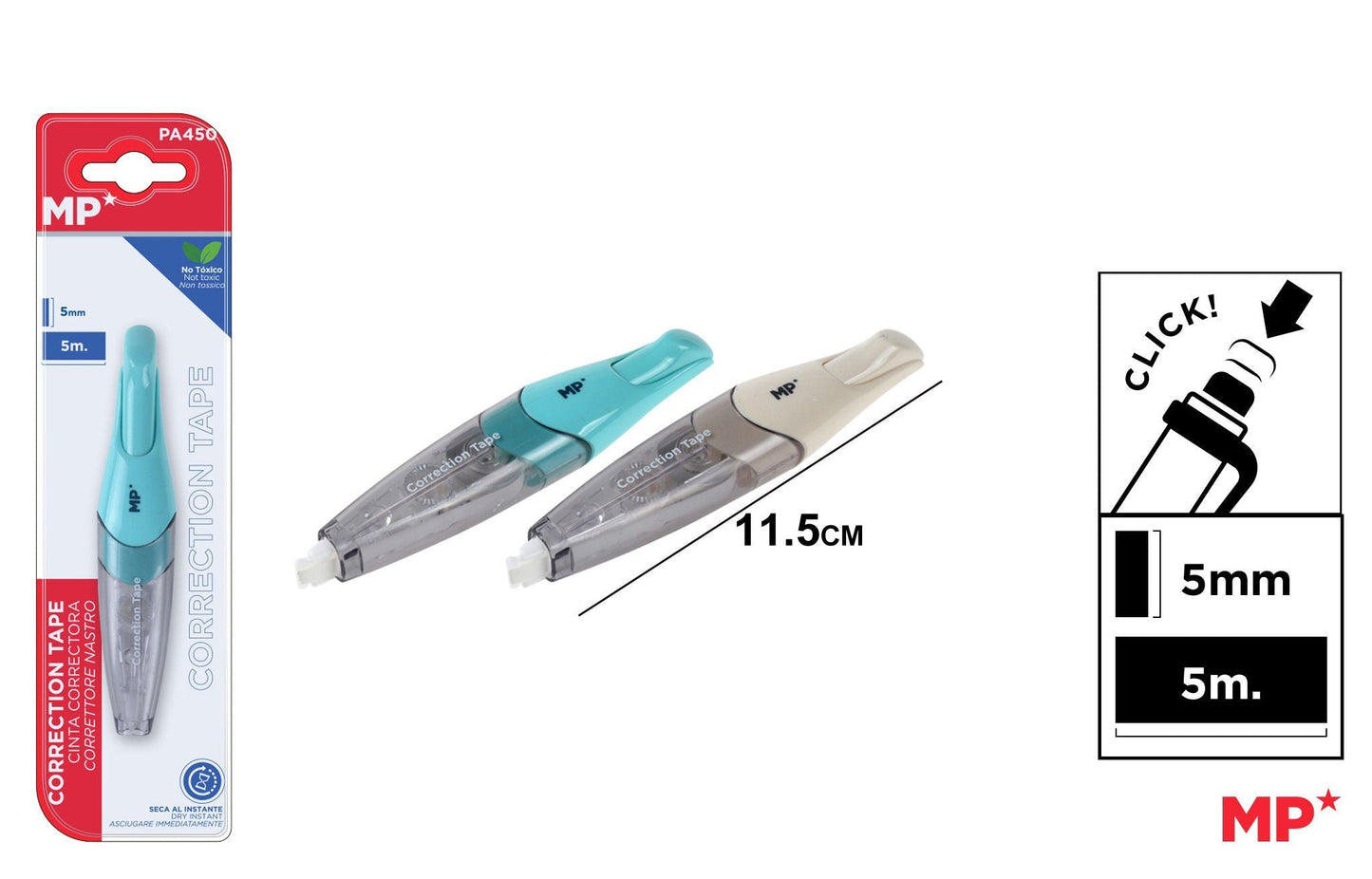 CORRECTOR FITA 5MMx5M