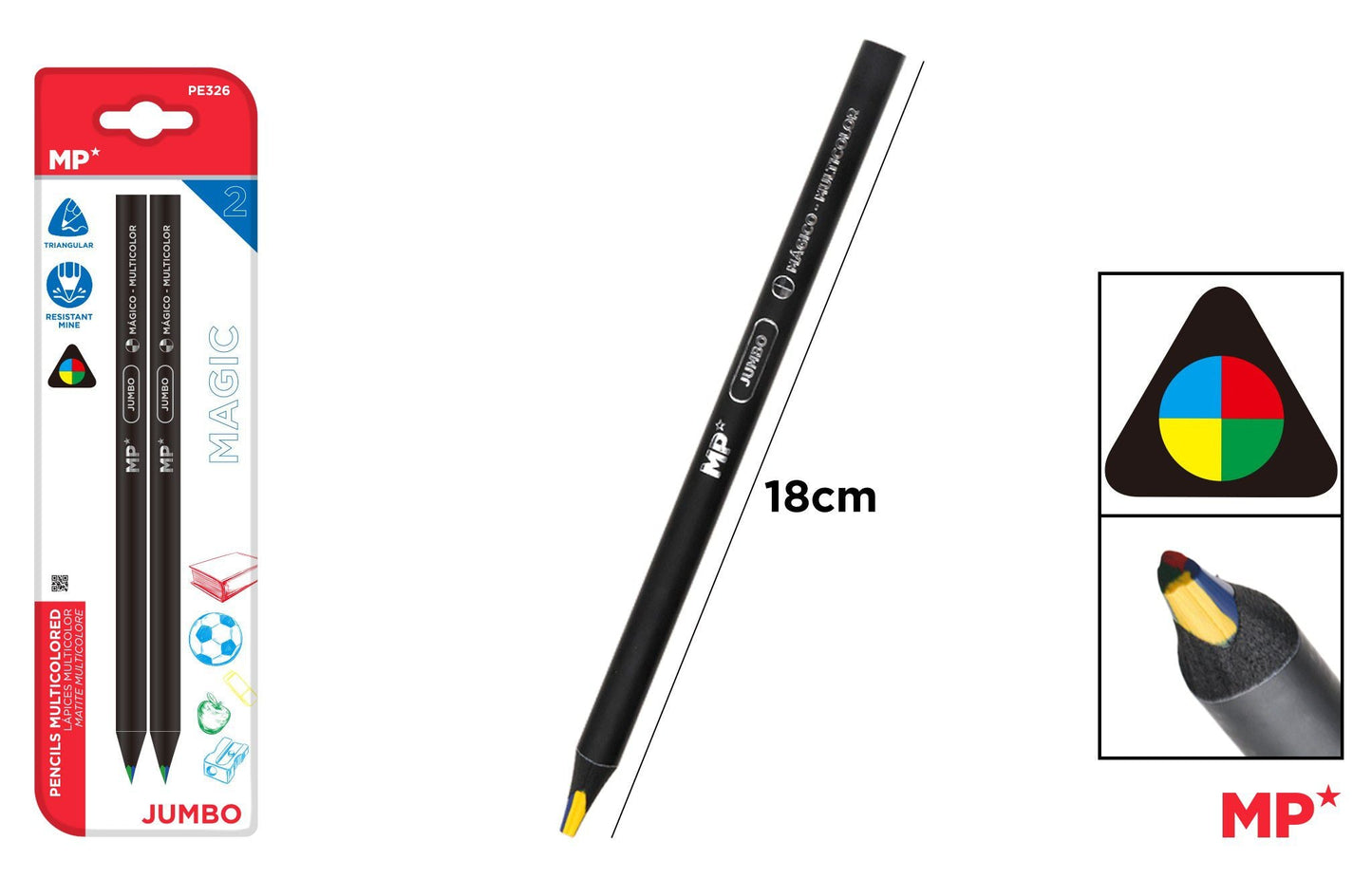 LAPIS MAGICOS MULTICOLOR