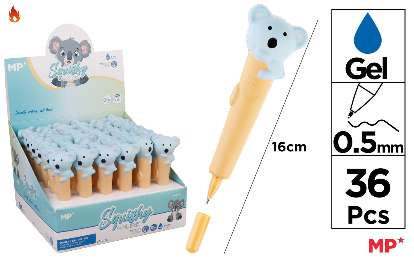 CANETA SQUISHY KOALA