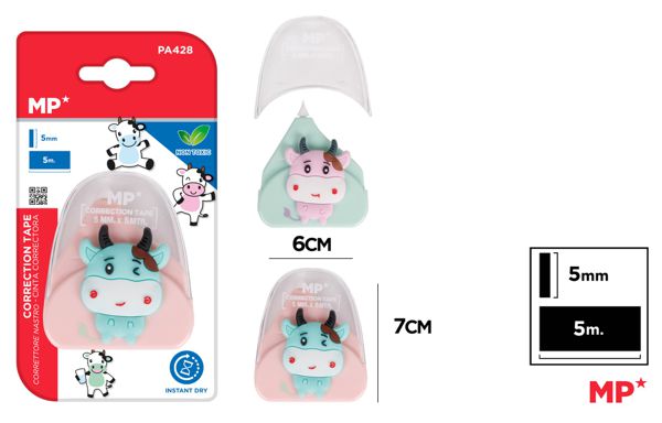 CORRETOR FITA VACA 5MM*5M