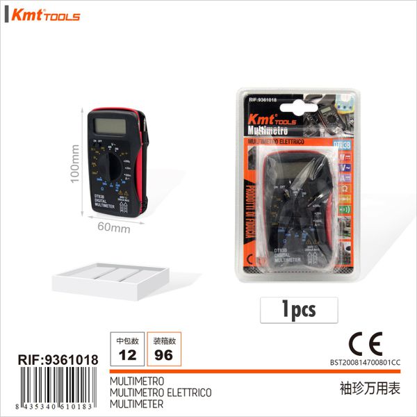 Multimetro Multifunção Pilhas