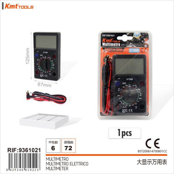 Multimetro Multifunção DT830B