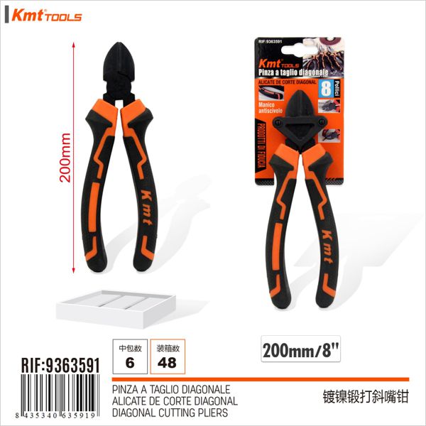 Alicate Cortante Niquelado 200mm 6320582