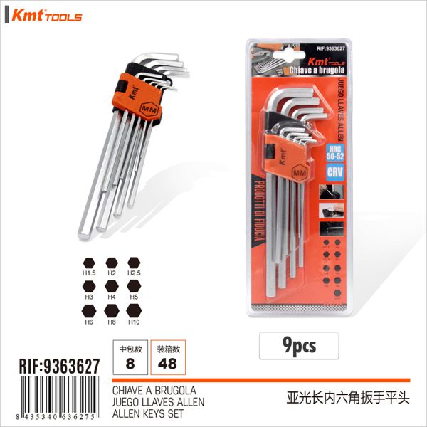 Chave Sextavada 9pcs 6320340