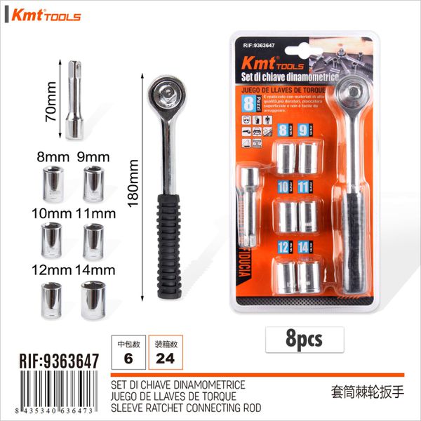 Chave de catraca 8pcs 6312672