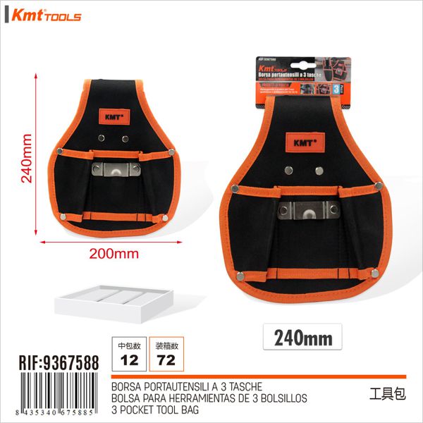 Bolsa para Ferramenta 3USO 3PCS