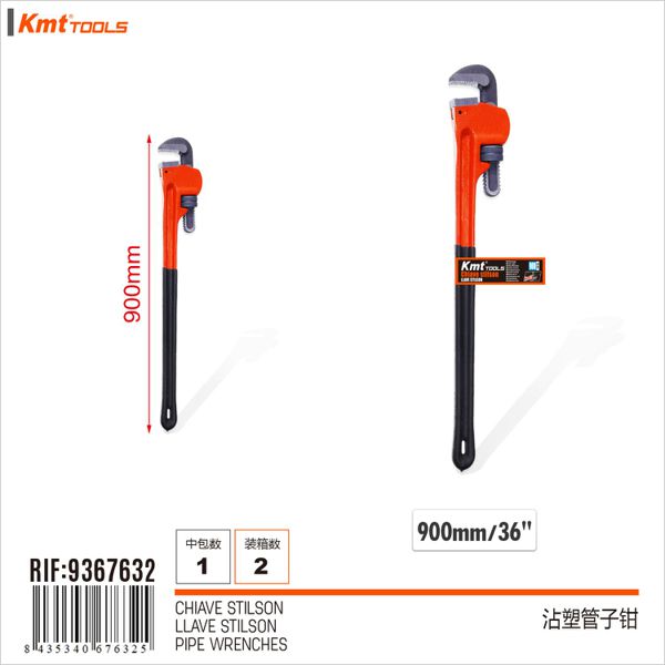 chave para tubo plástico 900mm 6320633