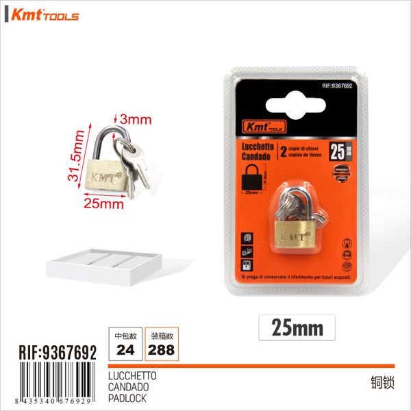 Cadeado Chaves 25mm