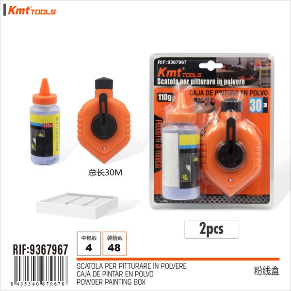 Caixa de Giz de Linha 2PCS 30M