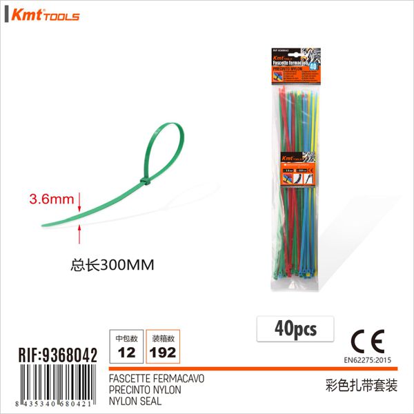 Abracadeiras Cor 3.6*300mm/40pcs