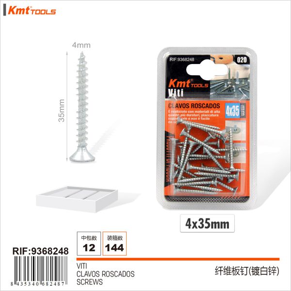 Parafusos 4*35mm 25pcs