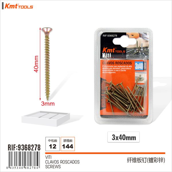 Parafuso 3*40mm 26pcs