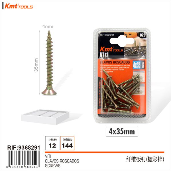 Parafuso 4*35mm 25pcs