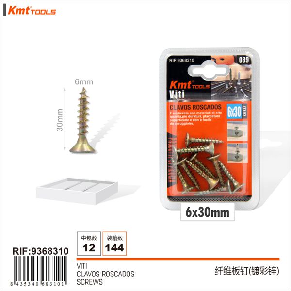 Parafuso 6*30mm 10pcs