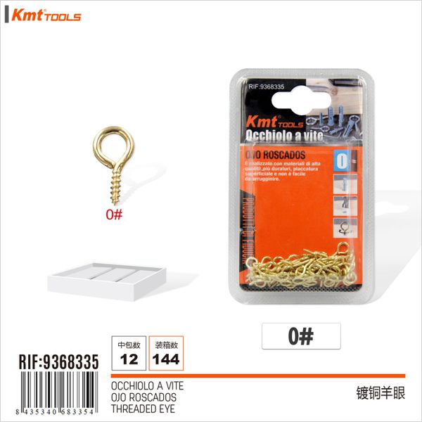 Gancho Fechado 0# 70pcs