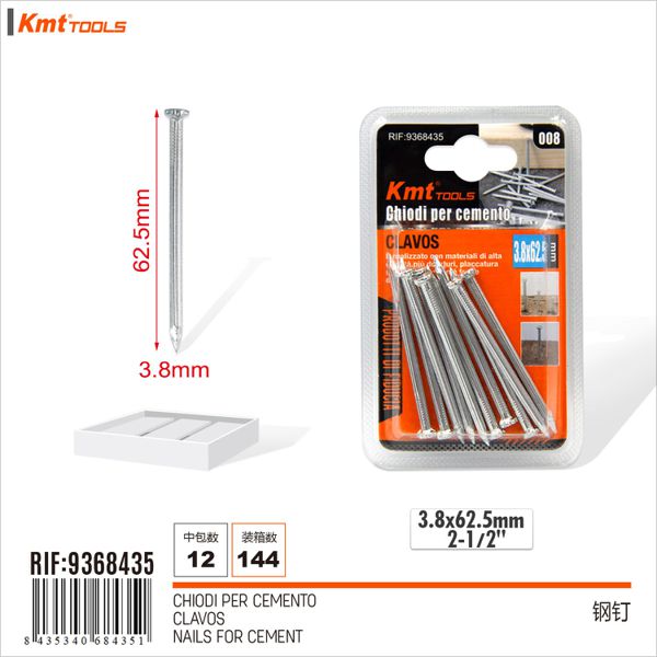 Pregos 3.8*62.5mm 10PCS