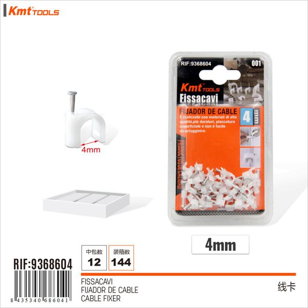 Abracadeira Para Cabos 4mm 46pcs