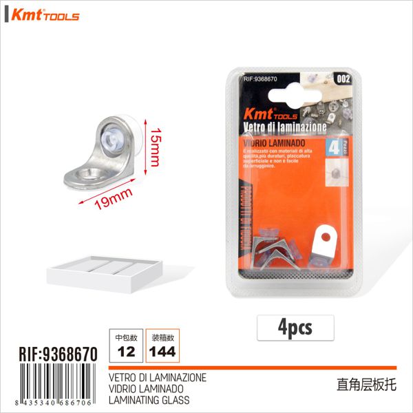 Suporte L Para Tabuas 4pcs