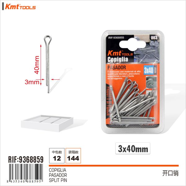 Cavilha 3*40mm 25pcs