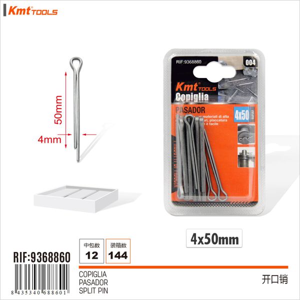 Cavilha 4*50mm 10pcs