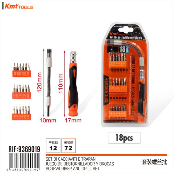 Conjunto Chaves Direcionais 18PCS