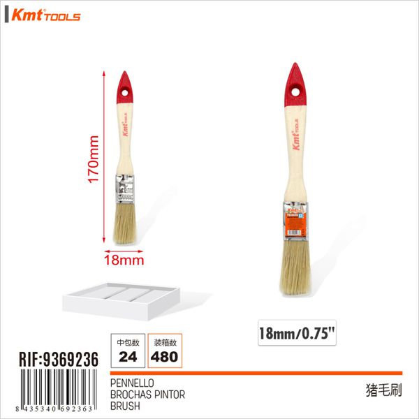 Pincel De Pintura 18mm