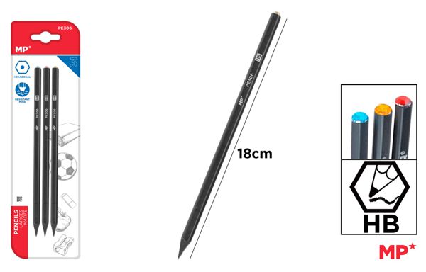 LAPIS PRETO DIAMANTE HB