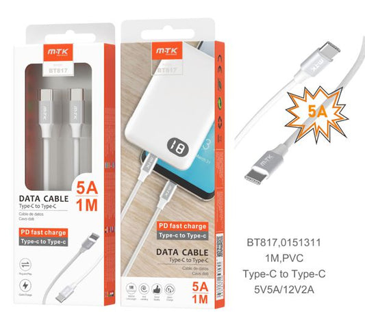 Cabo de Carregamento TipoC-TipoC