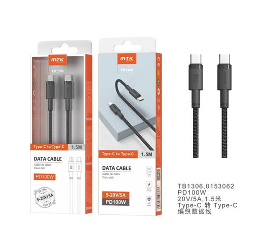 Cabo de Carregamento TipoC-TipoC 5A