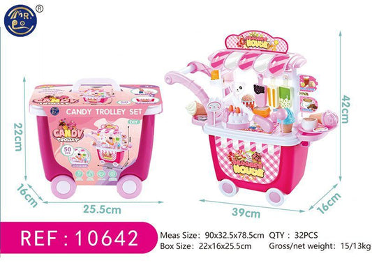 CONJUNTO CARRINHO DE PADARIA