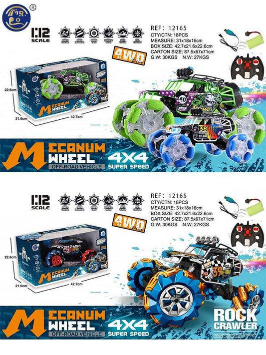 CARRO TELECOMANDADO C/ LUZ E SOM