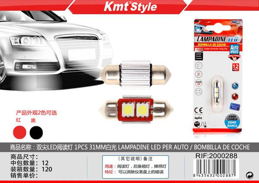 Lampadas de LED para Carro 1pcs 31mm