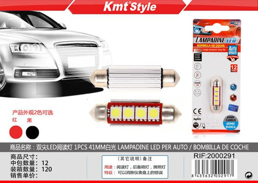 Lampadas de LED para Carro 1pcs 41mm