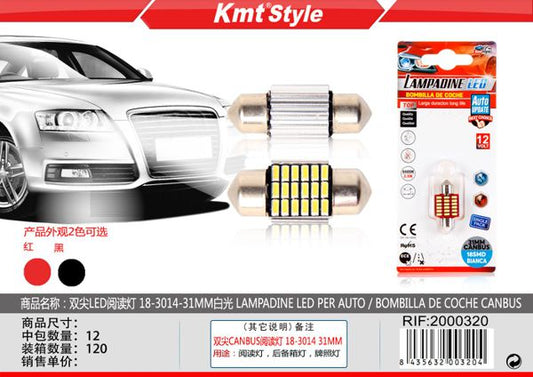 Lampadas de LED para Carro 31mm 1pcs