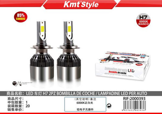 Lampada Automóvel LED (H7) 2pcs
