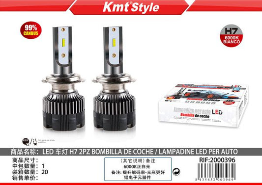 Lampada Automóvel LED (H7) 2pcs