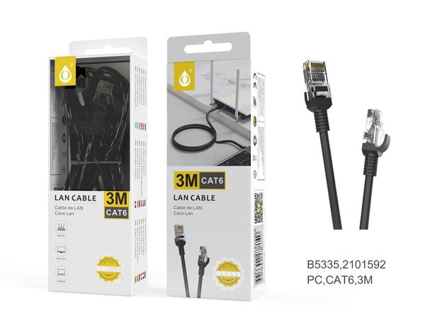 Cabo Ethernet CAT6 B5335 3 metros